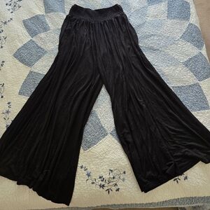 Elegant Black Wide Leg Pants